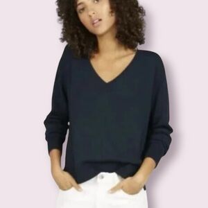 Everlane Women's V-Neck Sweater - Navy